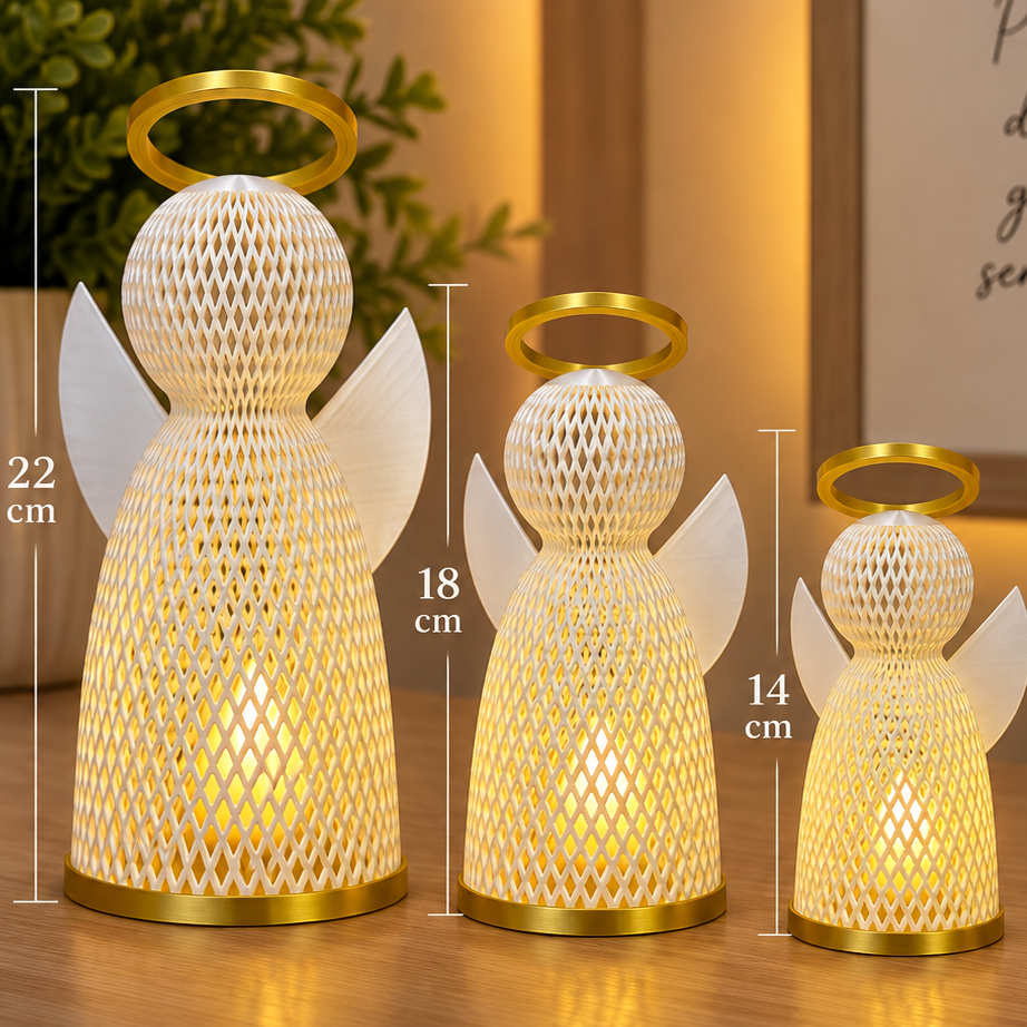 Anjo Iluminado em Malha — foto 2
