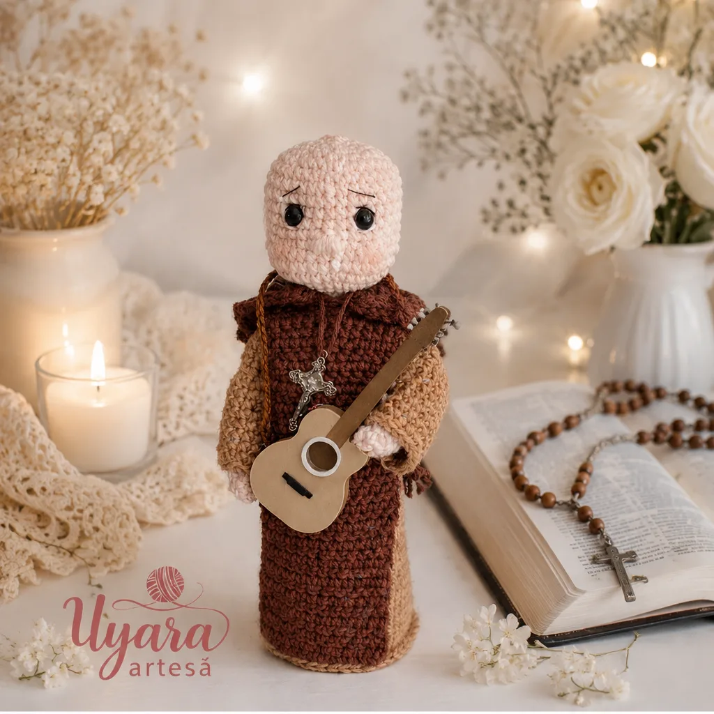 Frei Gilson em amigurumi — foto 3