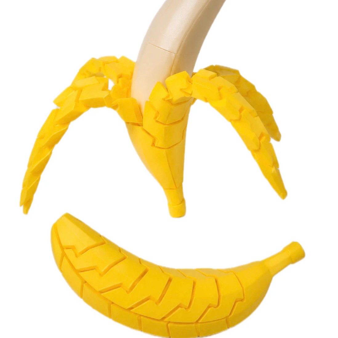 Banana sensorial com casca — foto 3