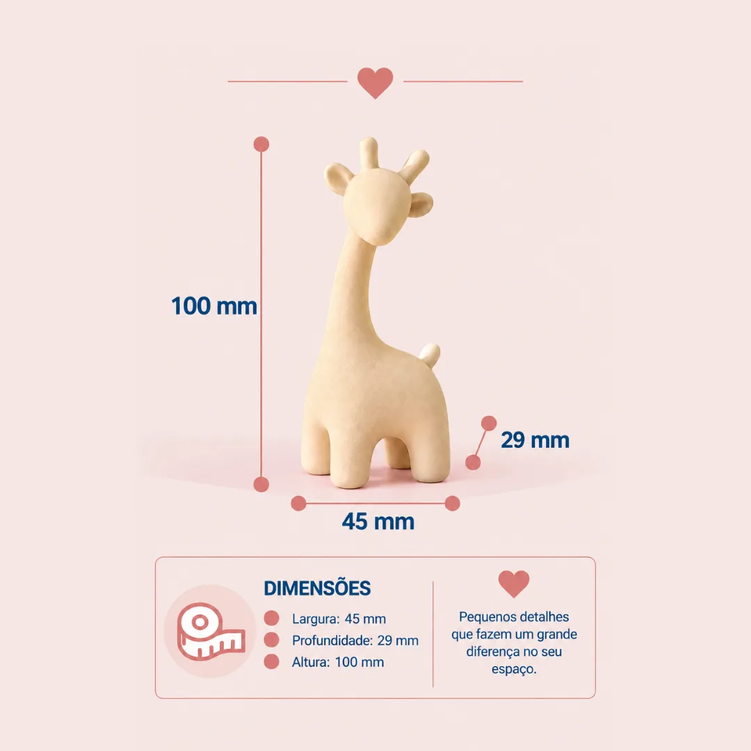 Mini Girafa Decorativo Essenza — foto 3