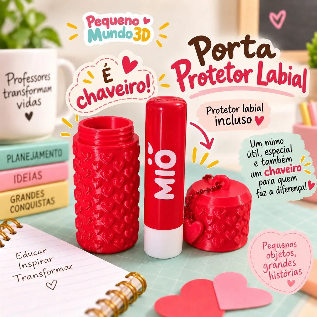 Porta Protetor Labial — foto 2