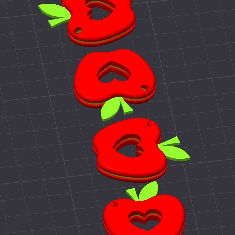 Chaveiro maçã 🍎 — foto 2