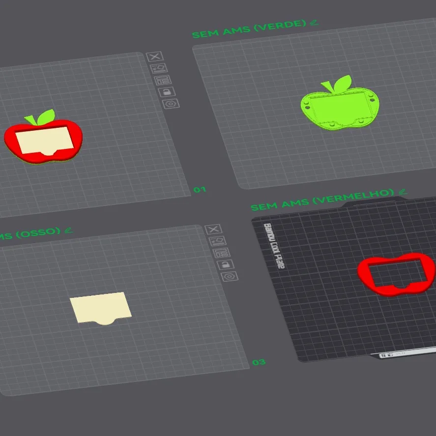 Post-it ímã maçã 🍎 — foto 4