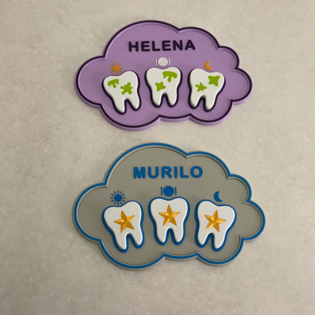 Calendário de escovação DIÁRIO 🦷 — foto 3