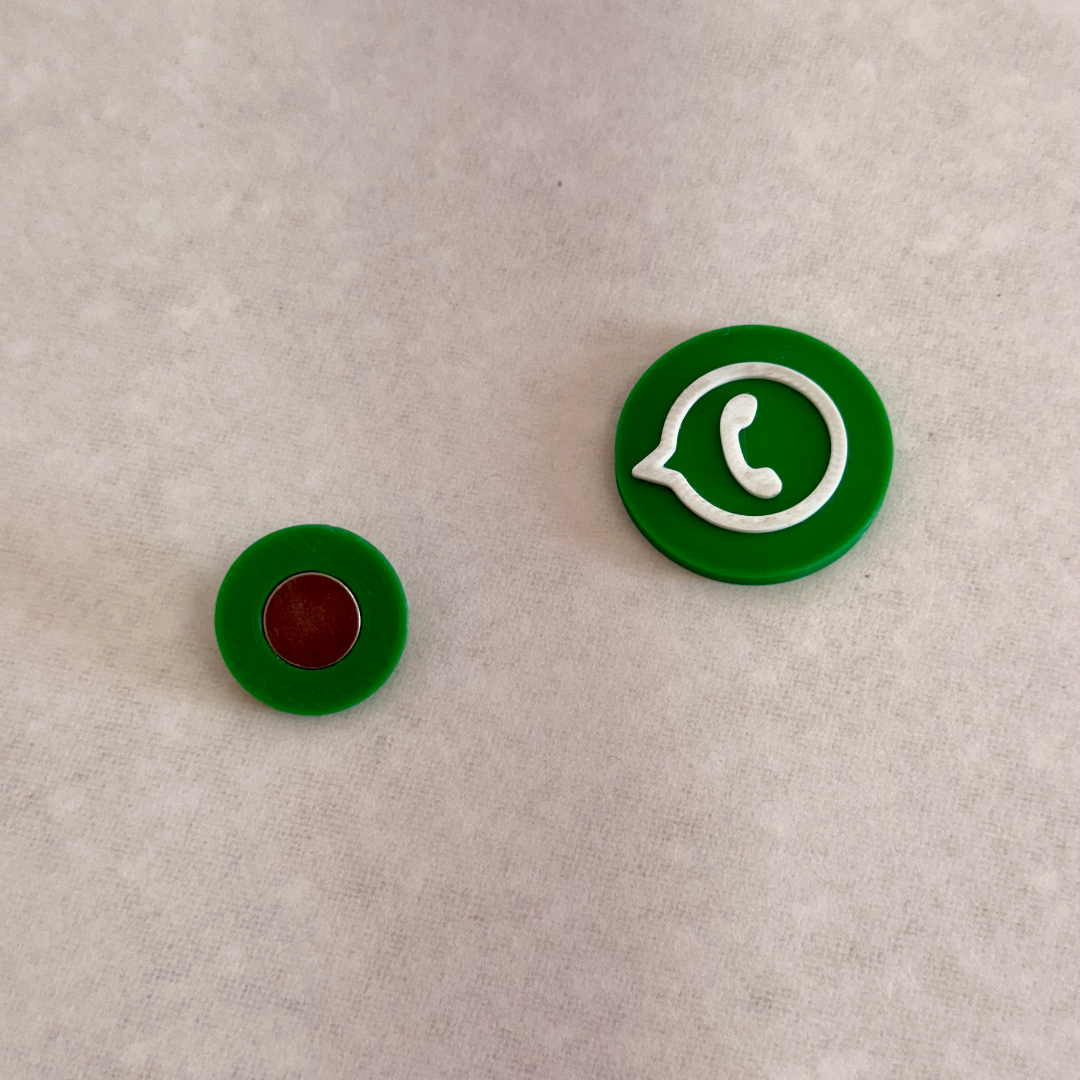 TAG NFC / chaveiro + botton magnético — foto 2