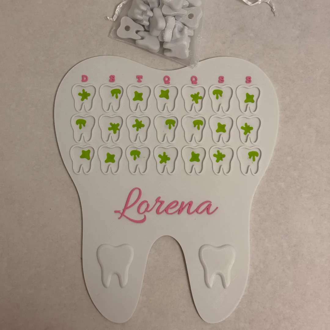 Calendário de escovação SEMANAL 🦷 — foto 4