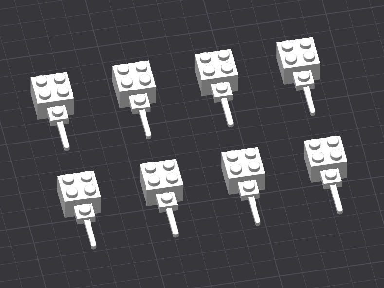 Toppers de docinhos tema LEGO — foto 2