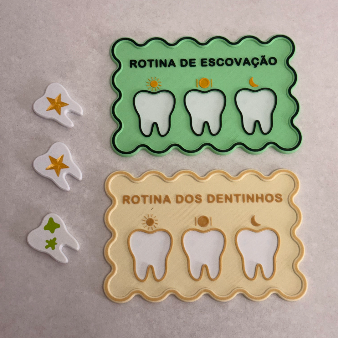 Calendário de escovação DIÁRIO 🦷 — foto 2
