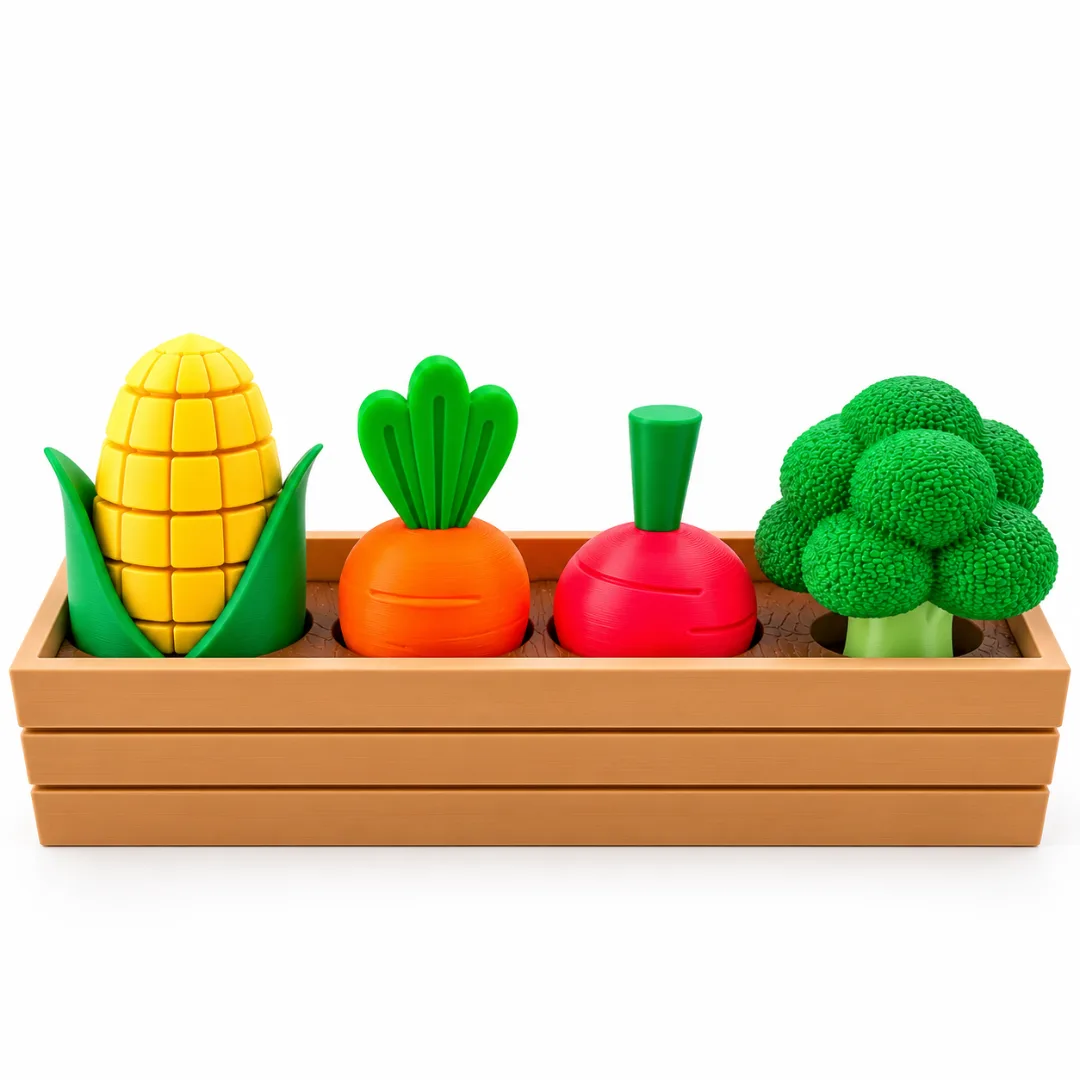 Kit Hortinha Divertida – Brinquedo Educativo Infantil — foto 2