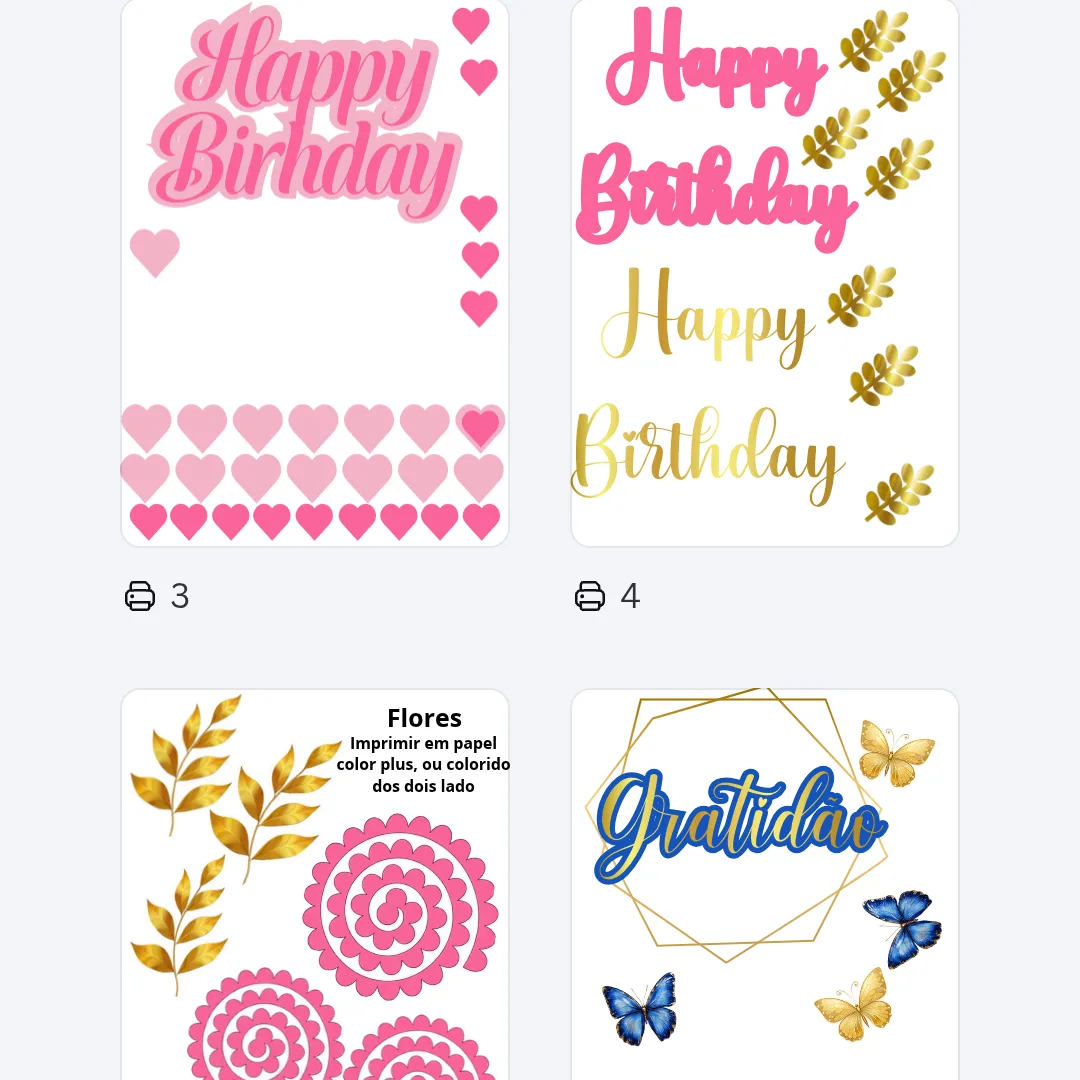 Pack de Toppers Premium Editável + de 30 modelos — foto 4