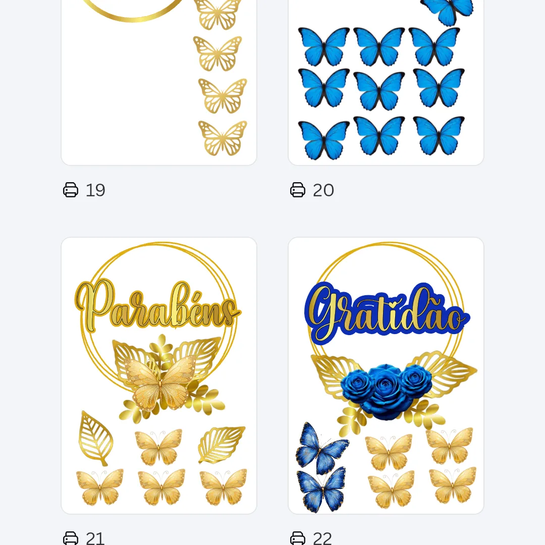 Pack de Toppers Premium Editável + de 30 modelos — foto 3
