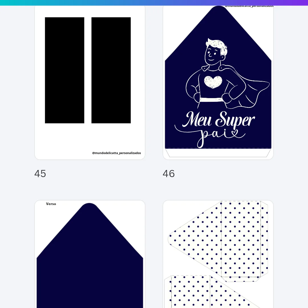 Pack 2.0| 10 modelos de Caixa Envelope dia dos pais - PDF — foto 2