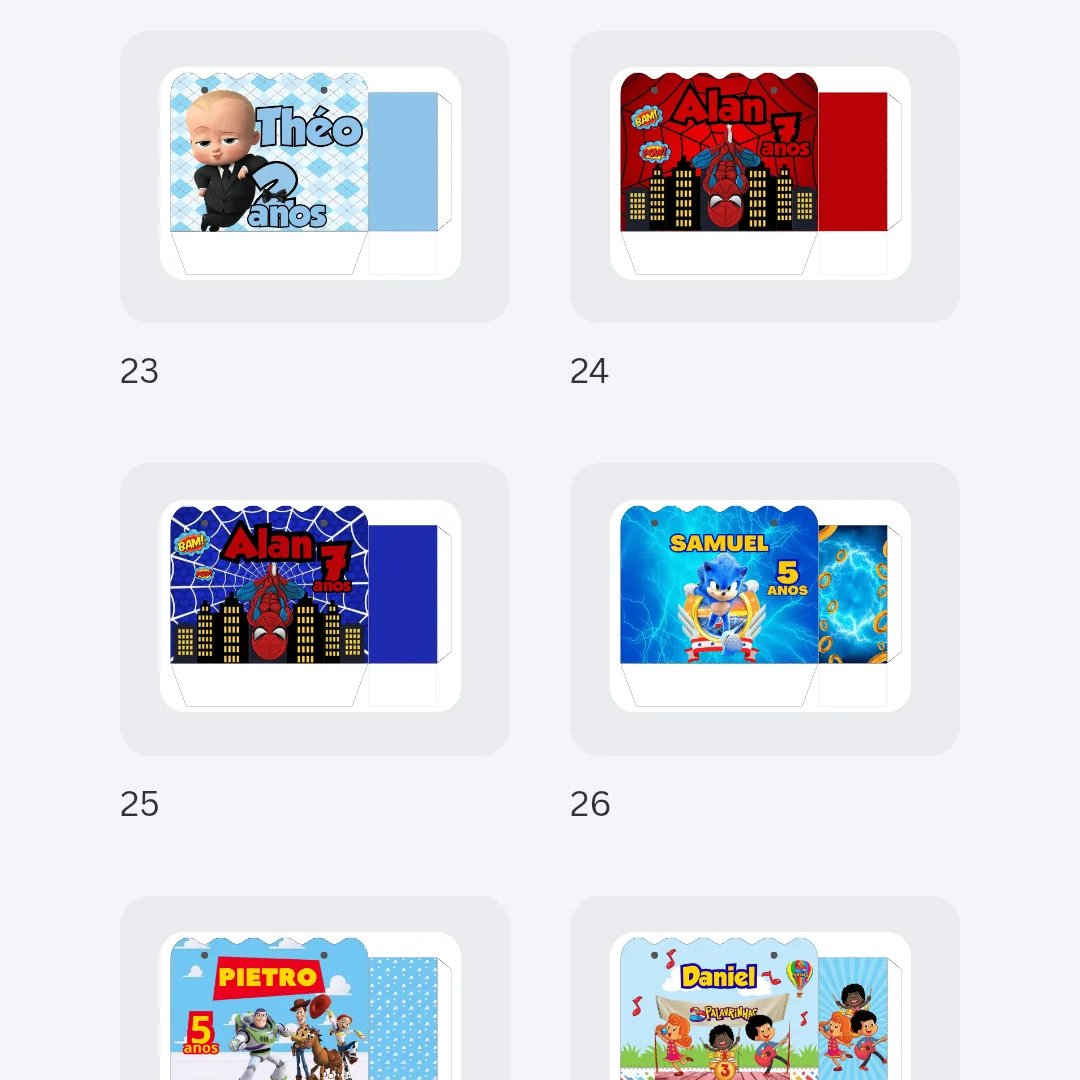 Pack Iniciantes| +30 modelos prontos de sacolas personalizadas — foto 2