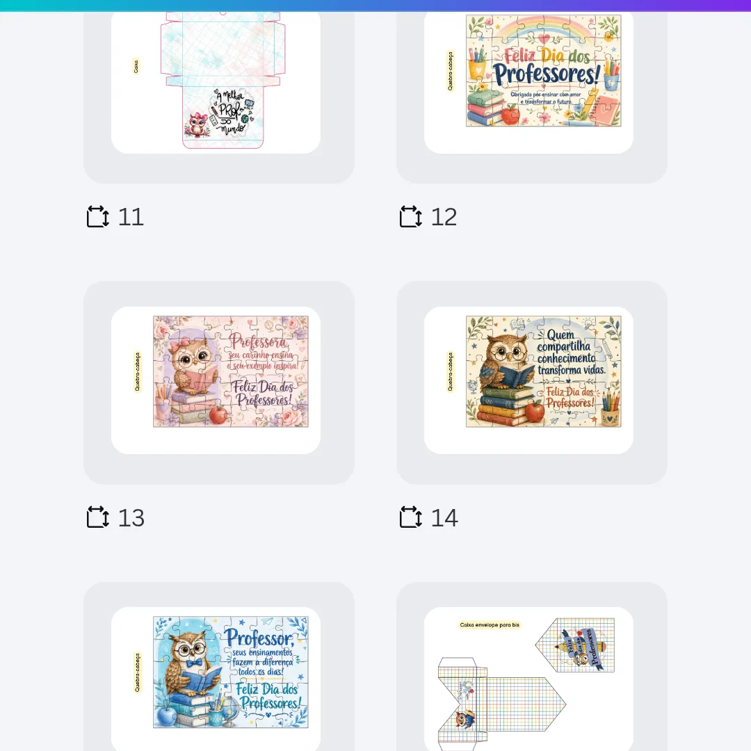Pack Dia dos professores- Editável no Canva — foto 5