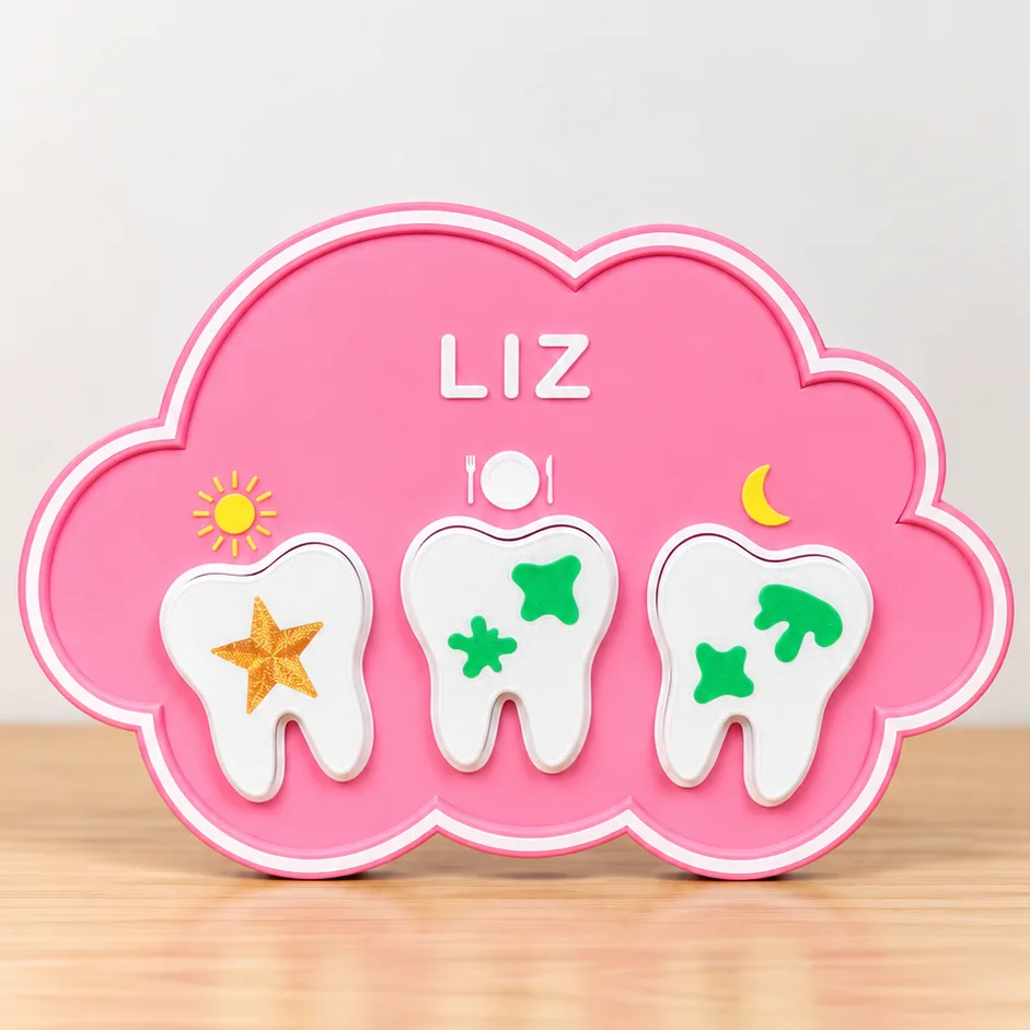 Quadro de Escovação Infantil Personalizado — foto 2