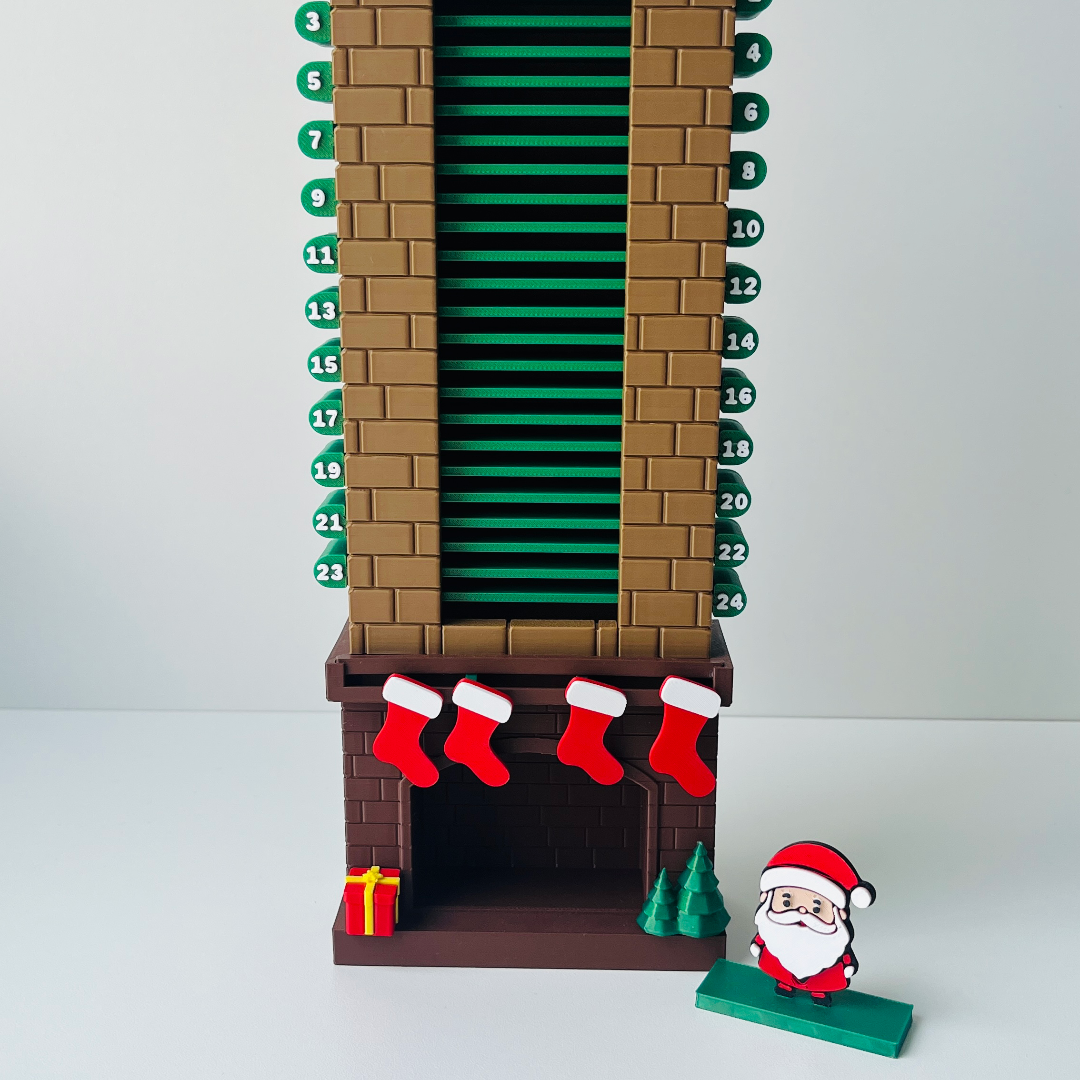 Calendário do Advento – Chaminé do Papai Noel — foto 2