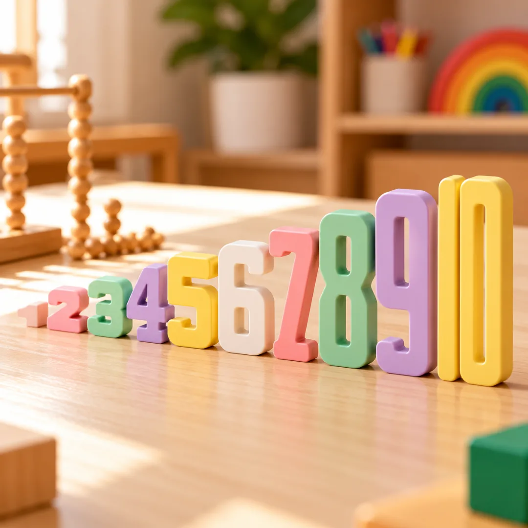 Números Crescentes 1 ao 10 – Brinquedo Educativo Matemática — foto 2