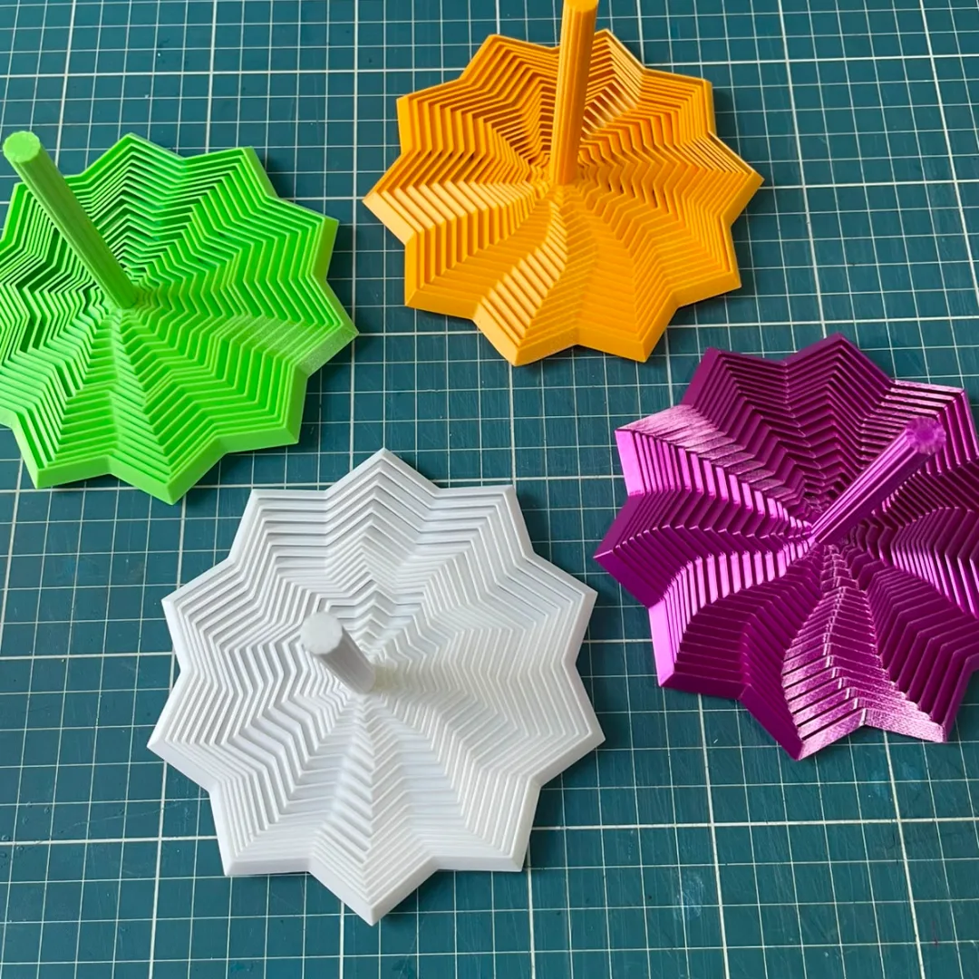 Estrela giratória fidget — foto 3