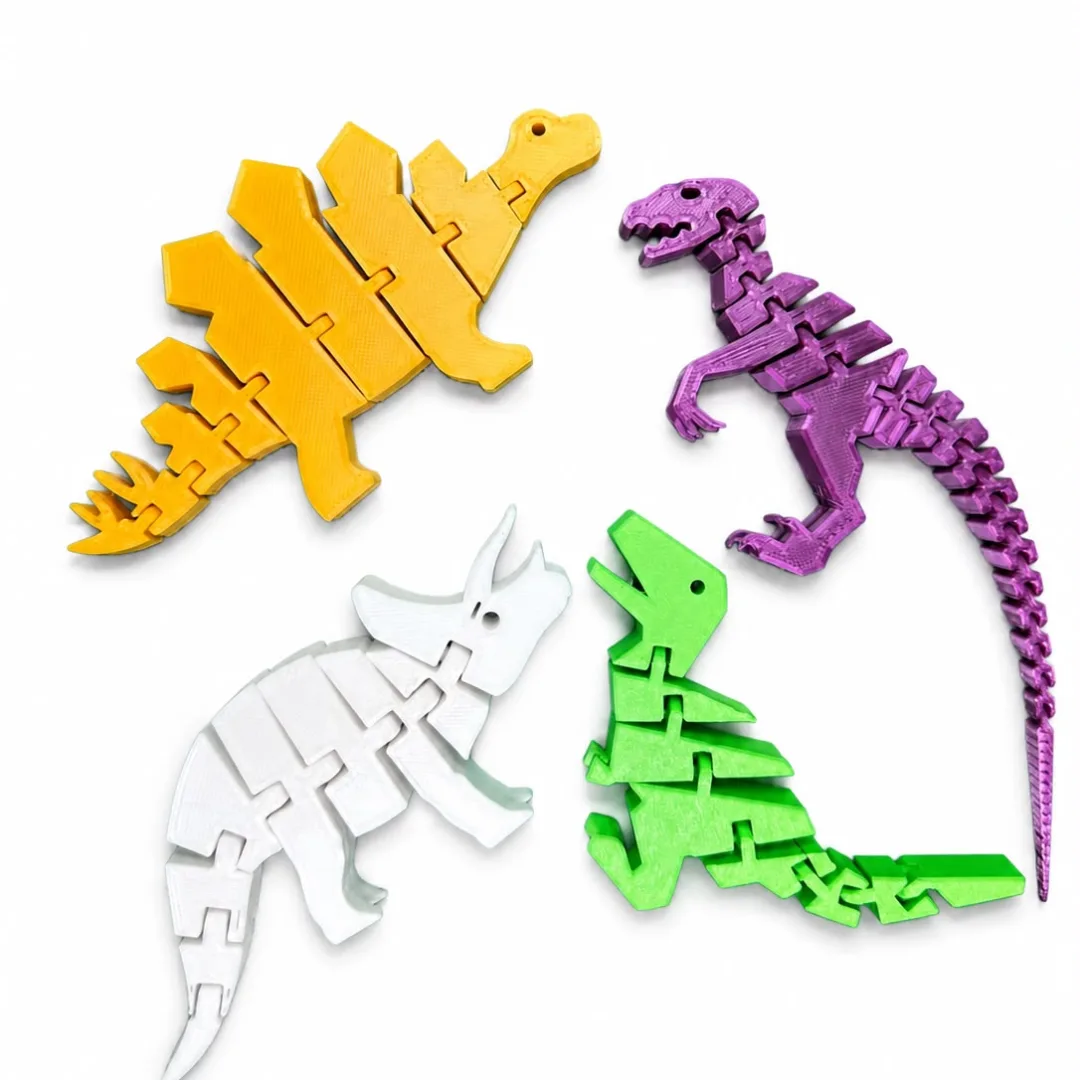 Articuladinos (kit com 4 dinossauros) — foto 2