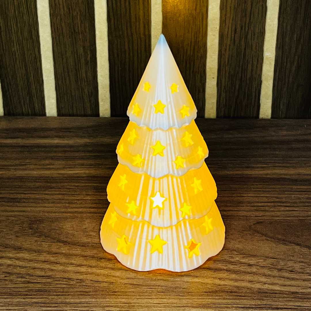 ✨ Luminária Natalina com Vela LED – 13 cm ✨ — foto 4