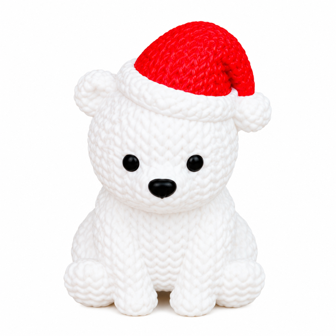 🐻‍❄️ Ursinho Polar Natalino Decorativo - 6 cm — foto 2