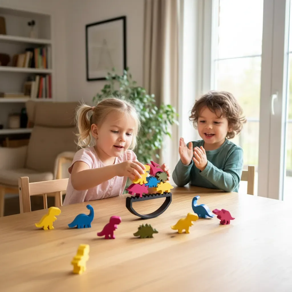 Jogo de Equilíbrio Dinossauro – Diversão, Aprendizado e Coordena — foto 4