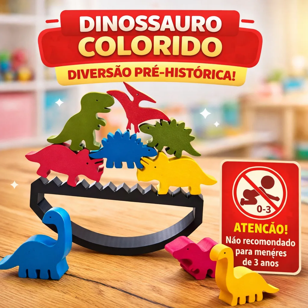 Jogo de Equilíbrio Dinossauro – Diversão, Aprendizado e Coordena — foto 2