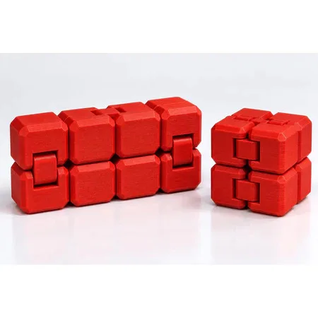 Cubo Infinito 3D | Recurso Terapêutico | Autismo TEA TDAH Ansiedade | Foco Concentração | Brinquedo Sensorial — foto 4