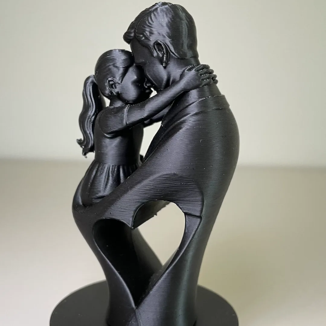 Escultura Decorativa Pai e Filho(a) | Dia dos Pais — foto 3