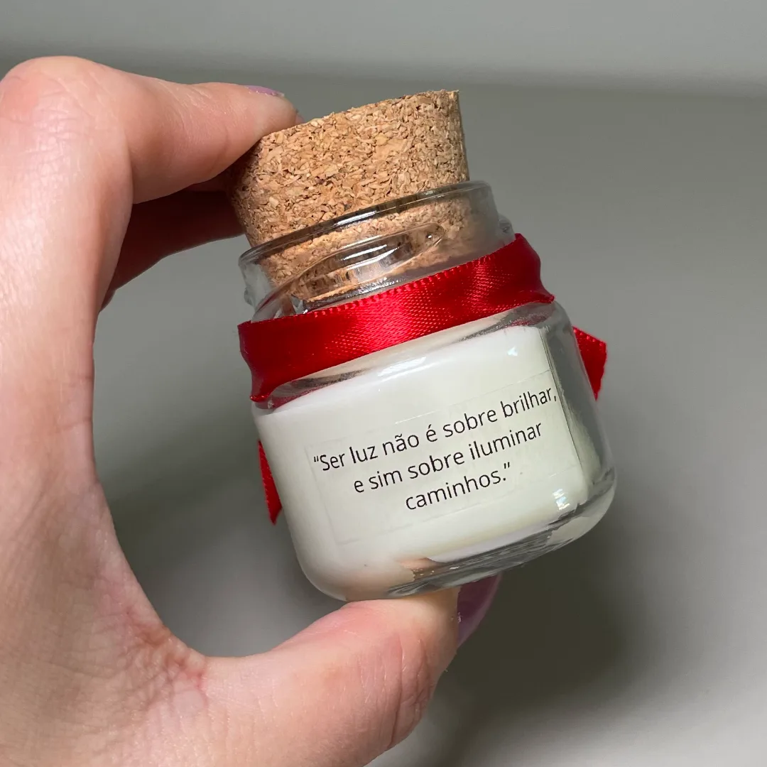 Vela Aromática no Pote de Vidro – Dia dos Professores — foto 2
