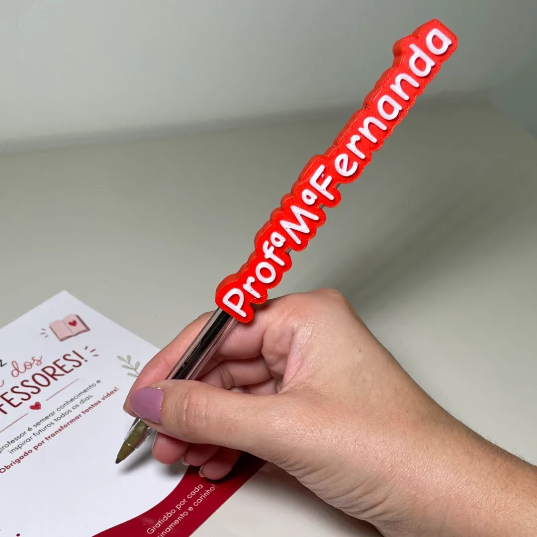Kit Marca-Páginas + Ponteira de Caneta Personalizado – Dia dos Professores — foto 2