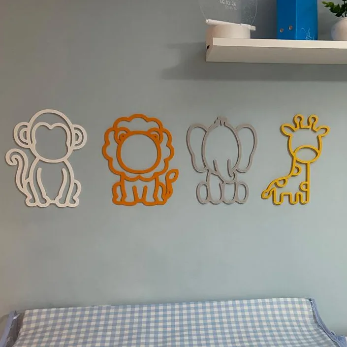 Decoração Safari - 4 peças — foto 5