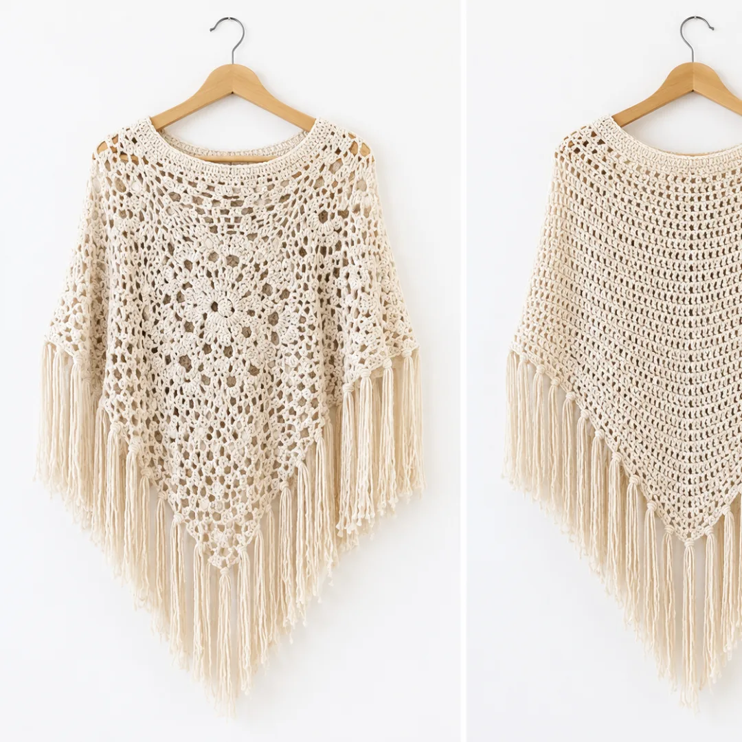 Poncho artesanal — foto 4