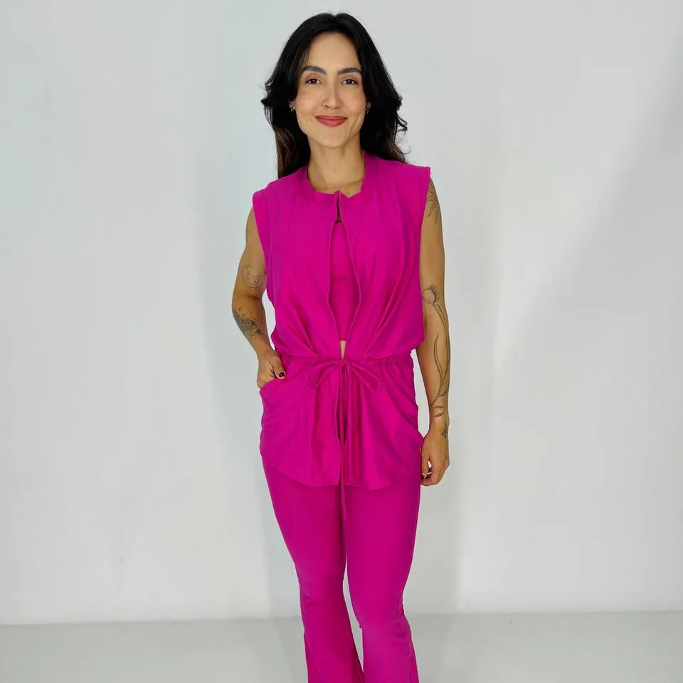 Colete  Comfy Rosa Rubi — foto 2