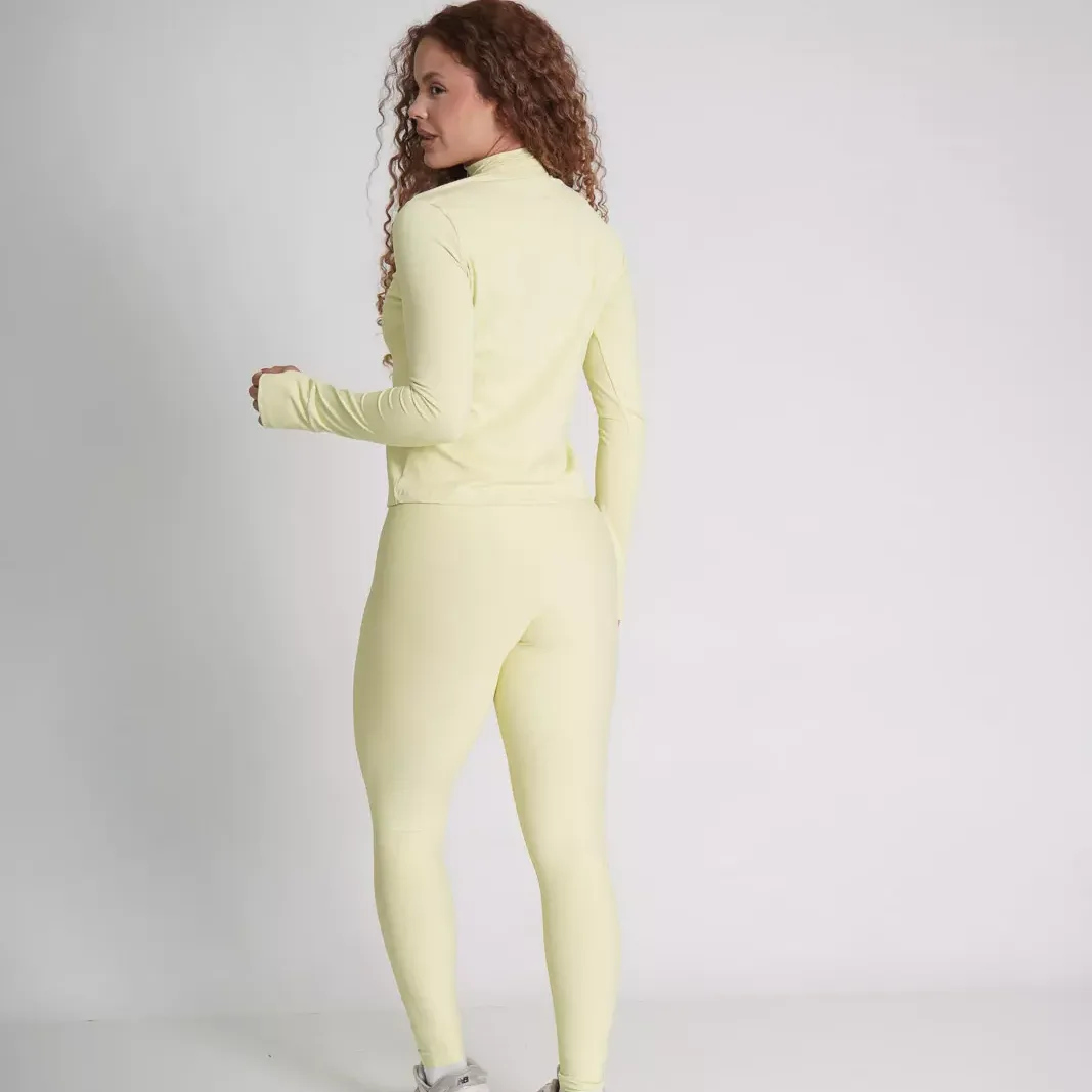 Casaco Poliamida Comfy Melissa Amarelo Manteiga — foto 5