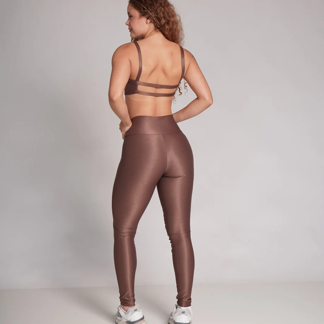Legging Compressão + Top Sabrina Espresso — foto 4