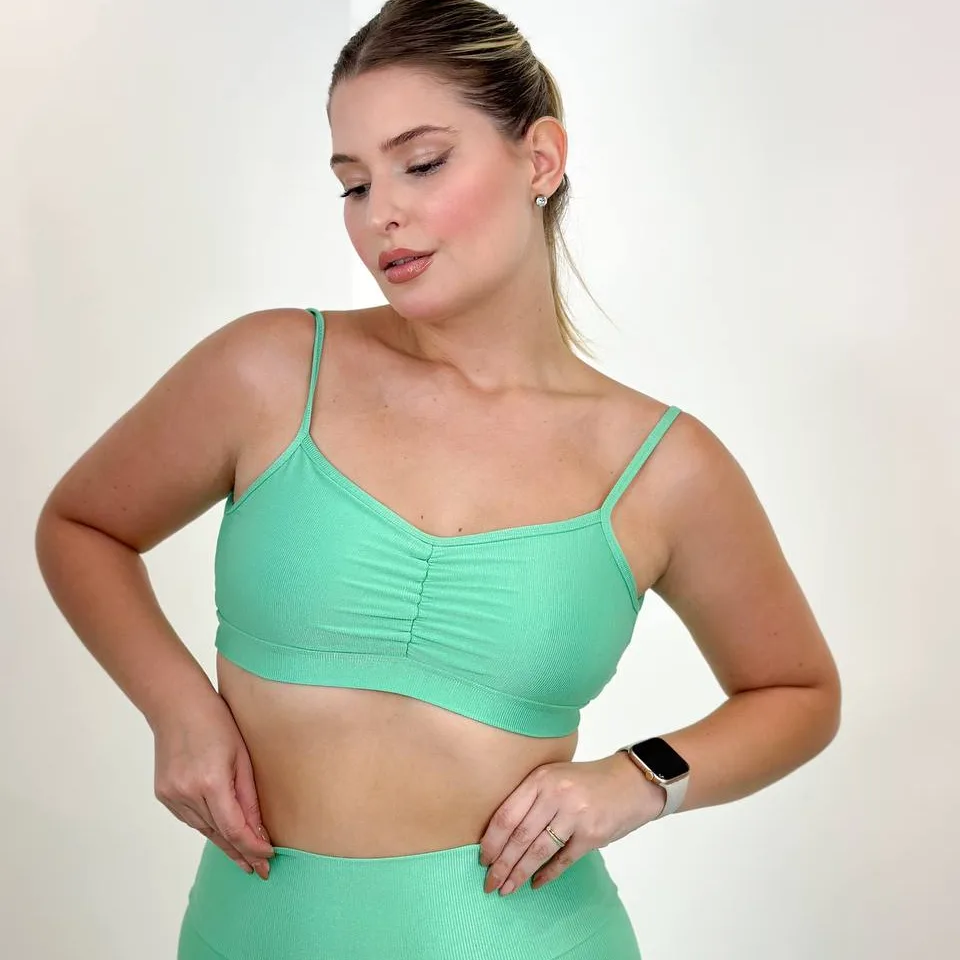 Legging Compressão + Top Carla Old Mint — foto 4