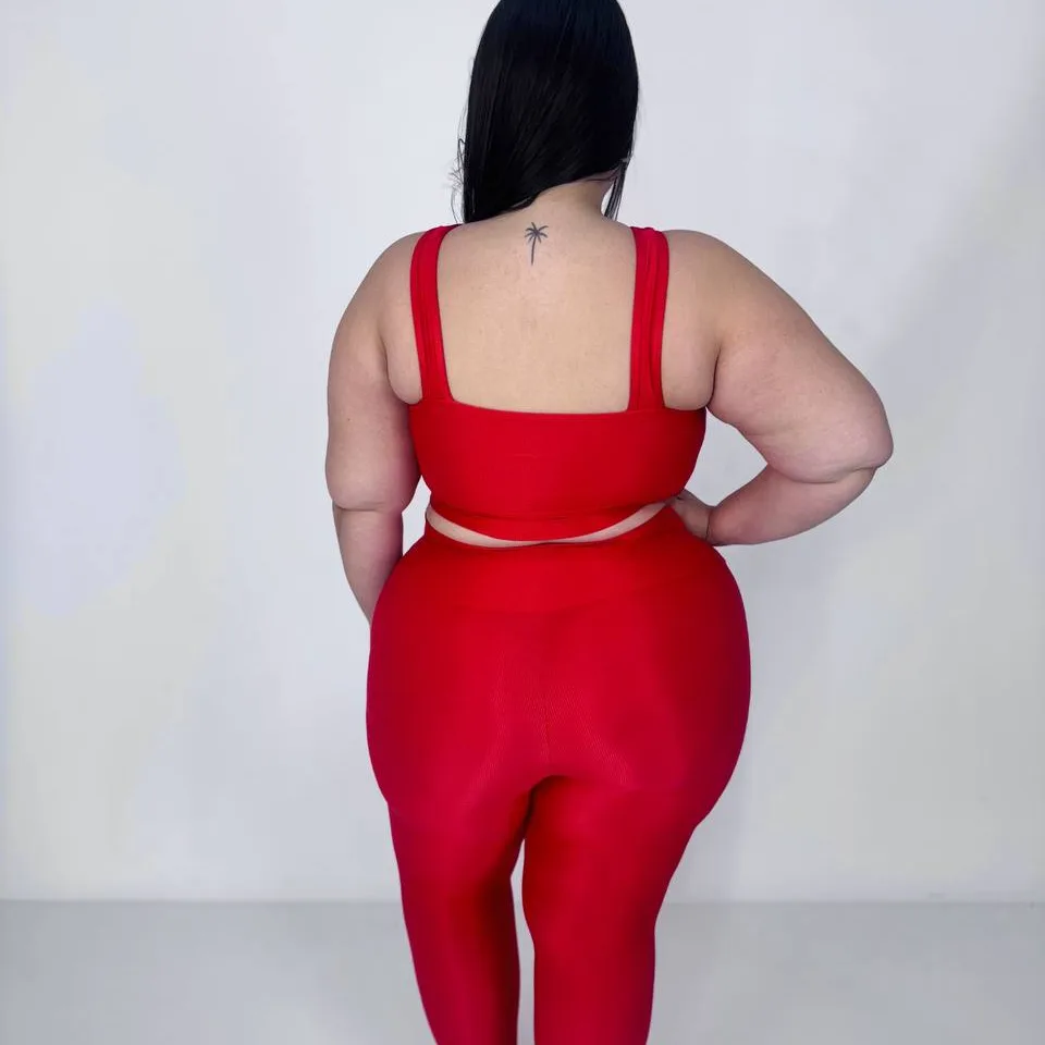Legging Compressão + Top Juliana Chilli- Plus Size — foto 3
