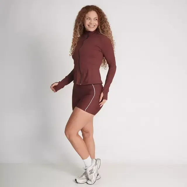 Casaco Poliamida Comfy Melissa Chocolate — foto 3