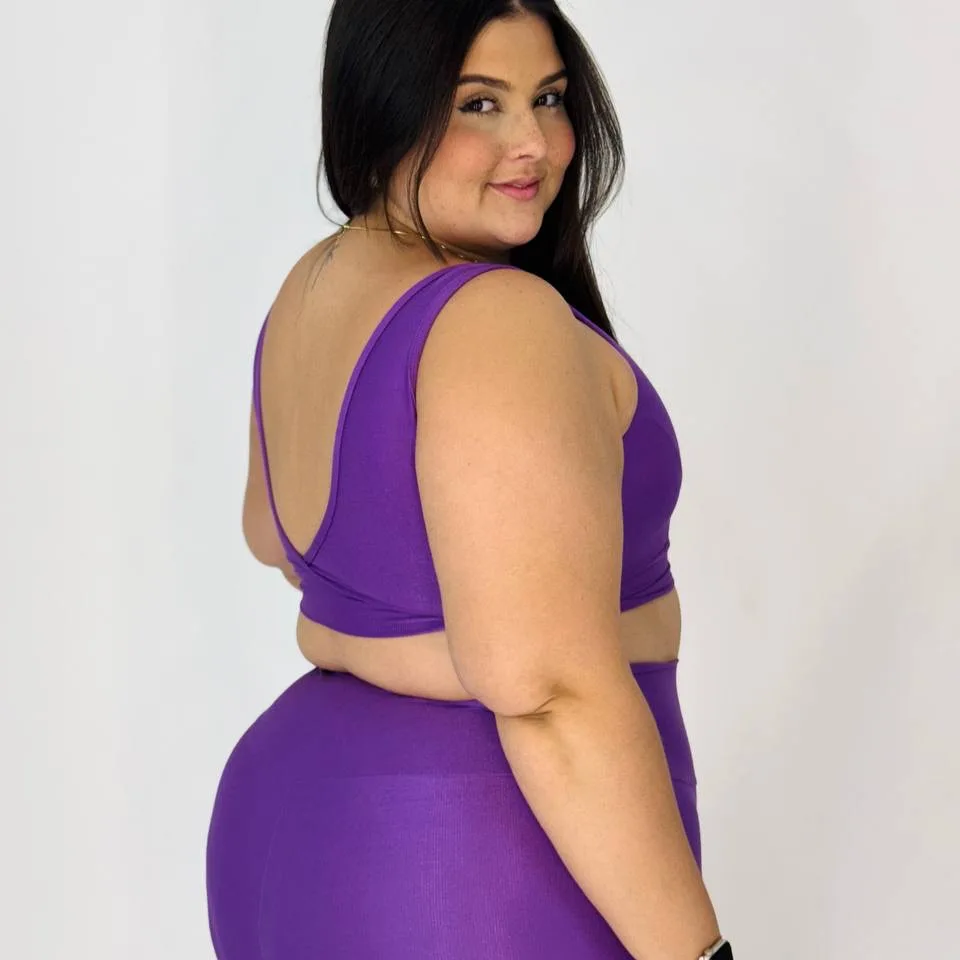 Legging Compressão + Top Márcia Orquídea- Plus Size — foto 4