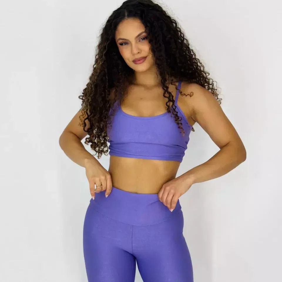 Legging Compressão + Top Livia Lavanda Chic — foto 4