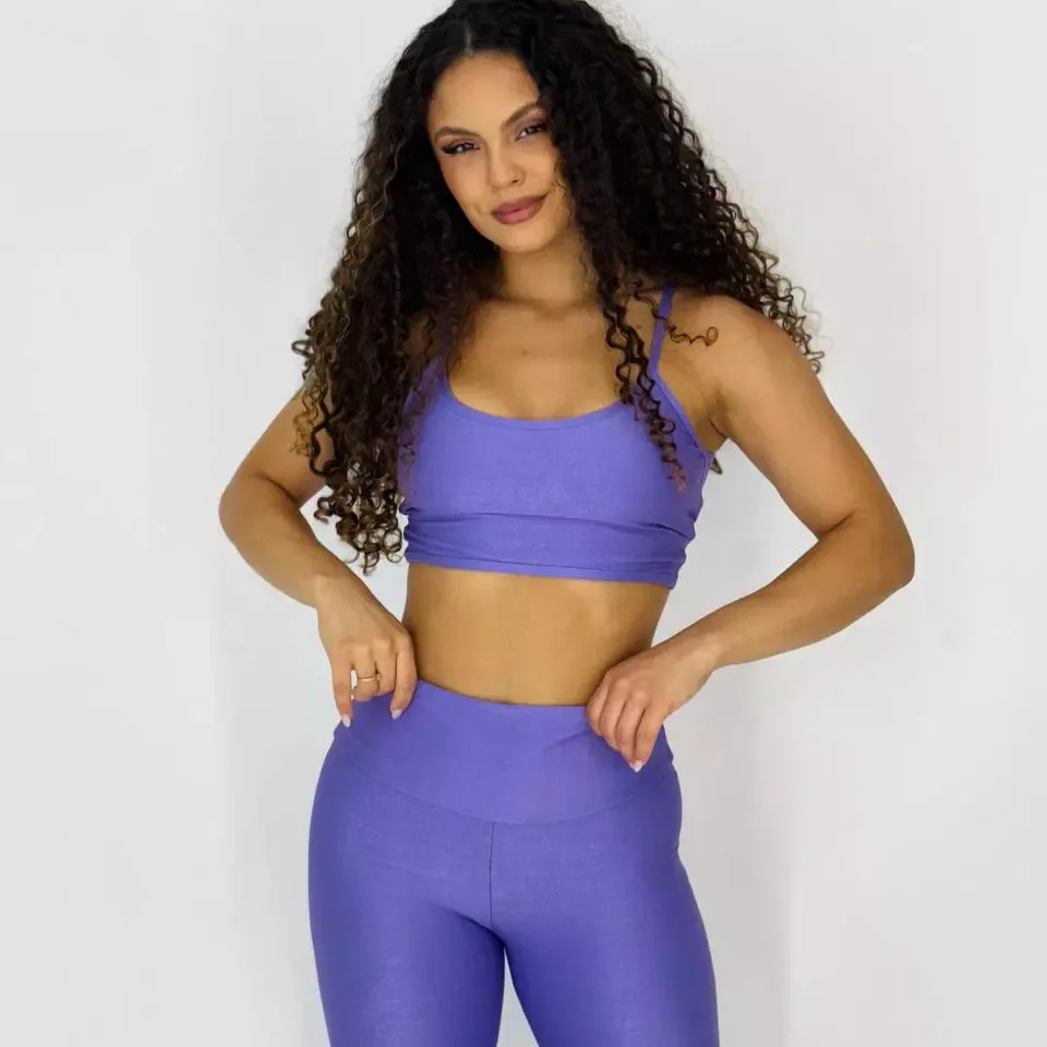 Legging Compressão + Top Livia Lavanda Chic — foto 2