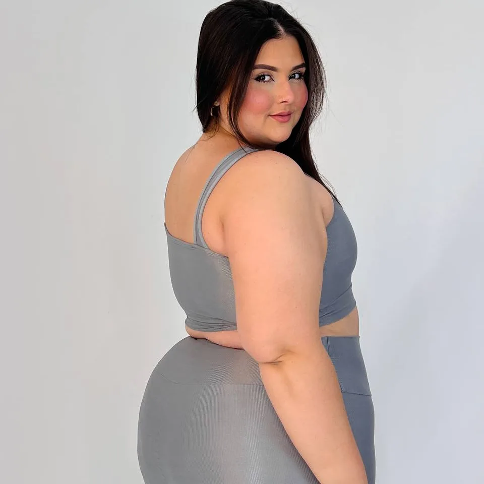 Legging Compressão + Top Juliana Titanium- Plus Size — foto 6