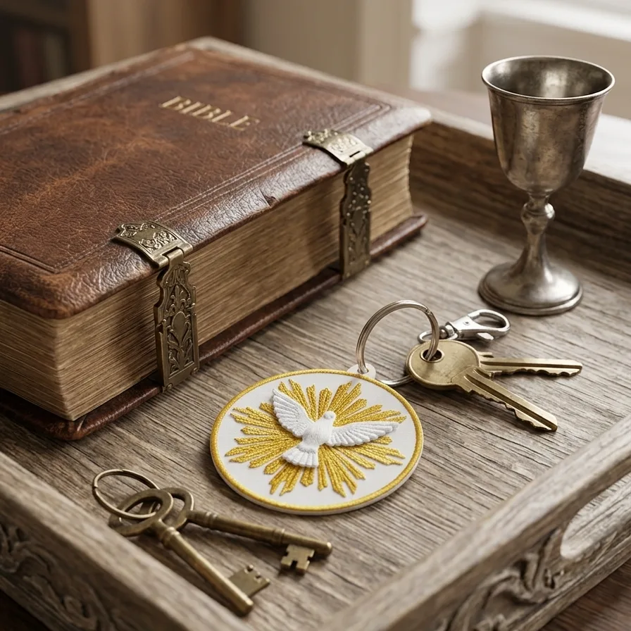 Chaveiro Divino Espirito Santo — foto 2