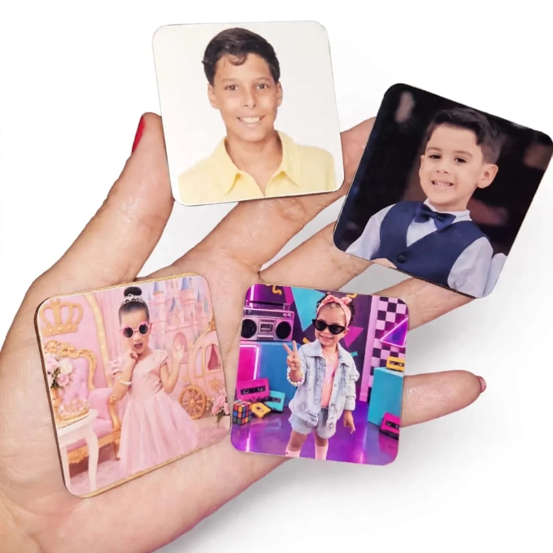 Foto Ímã Personalizado MDF 5x5cm (com Sua Foto) — foto 5