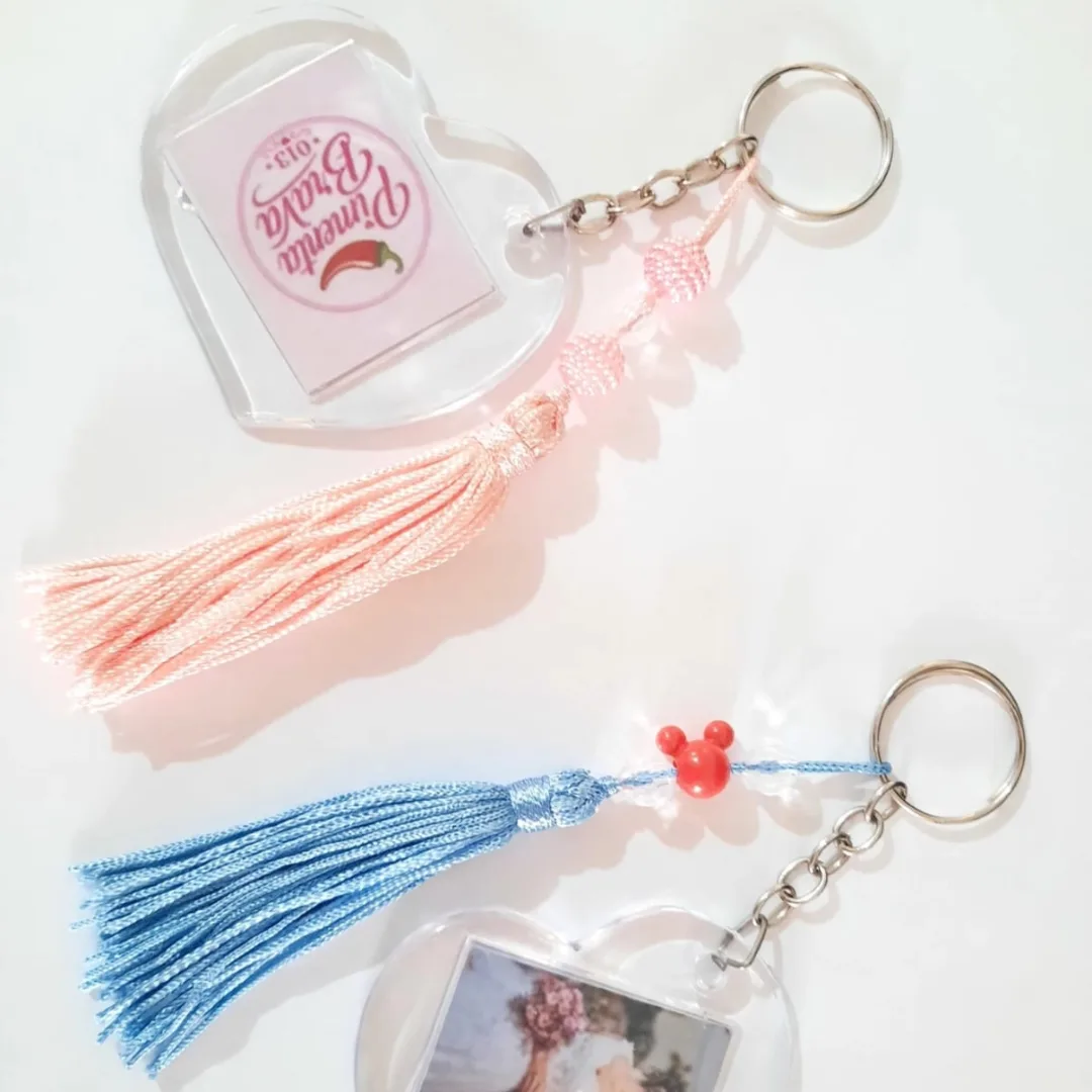 Chaveiro Coração Personalizado 2 fotos 🥰 — foto 3