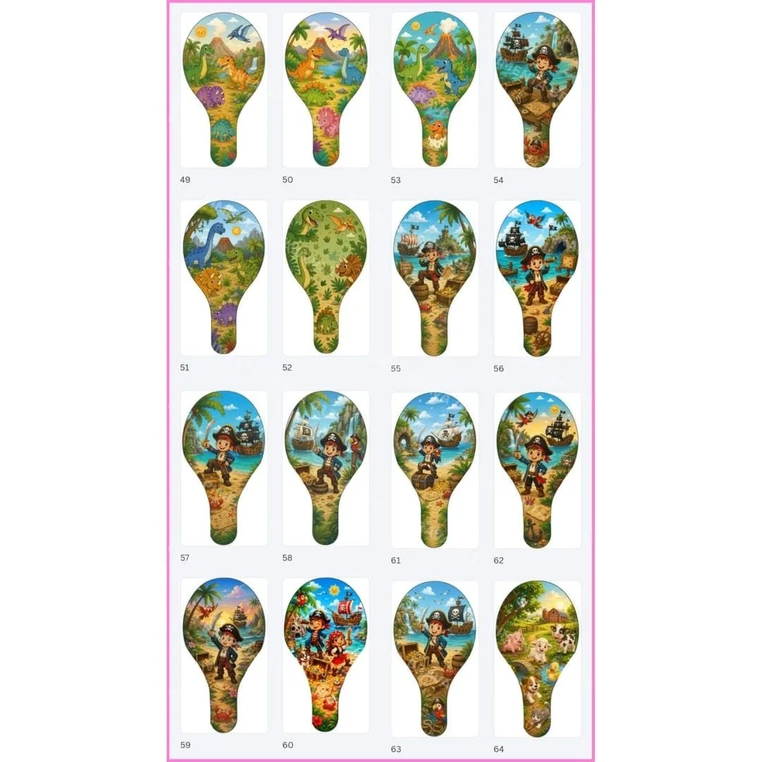 Kit: 2 Raquetes Mdf + Bolinha Ping Pong Infantil Divertido Brinquedo — foto 6