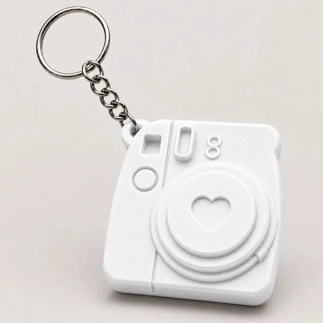 Kit 3 Chaveiro Câmera Personalizado Porta Retrato com Foto — foto 3
