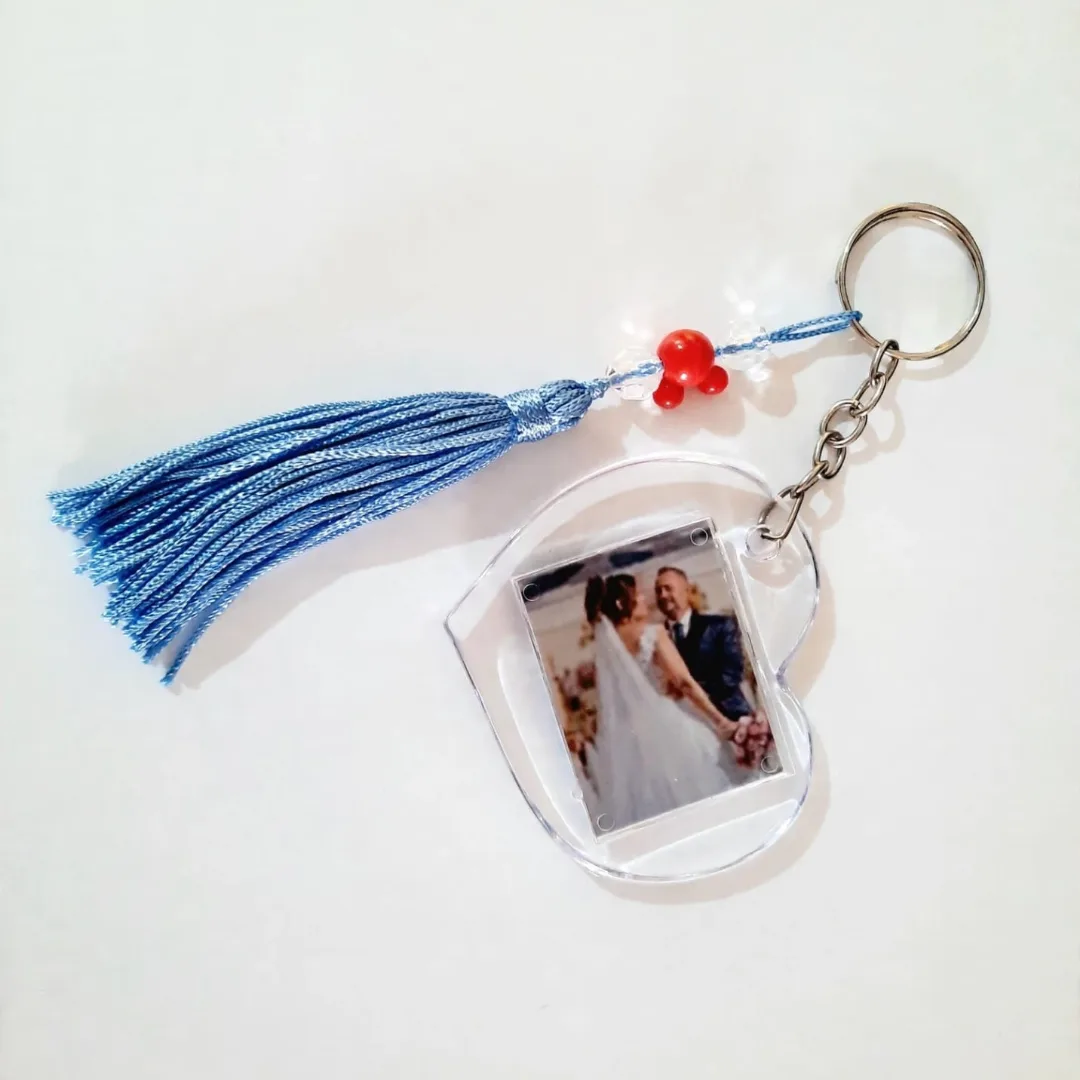 Chaveiro Coração Personalizado 2 fotos 🥰 — foto 2