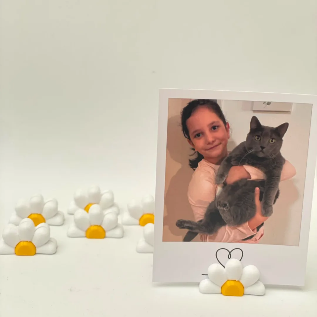 Suporte para foto margarida com foto. — foto 2